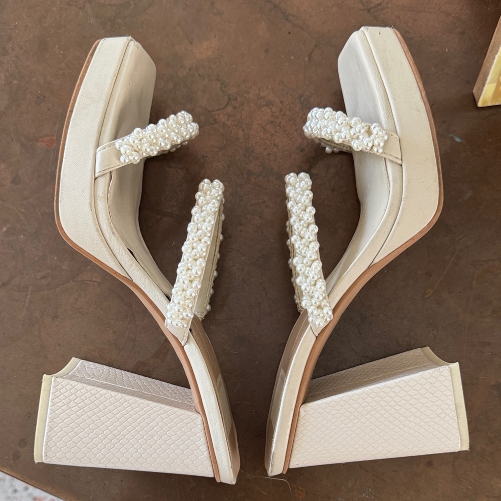 Arielle Dolce Vita Platform wedding sandal - Picture 4 of 8
